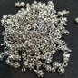 Oxidized silver daisy spacer round shape charms 8mm 1 pkt 100 pcs.