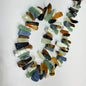 Multicolor Uncut stones Beads 1 String