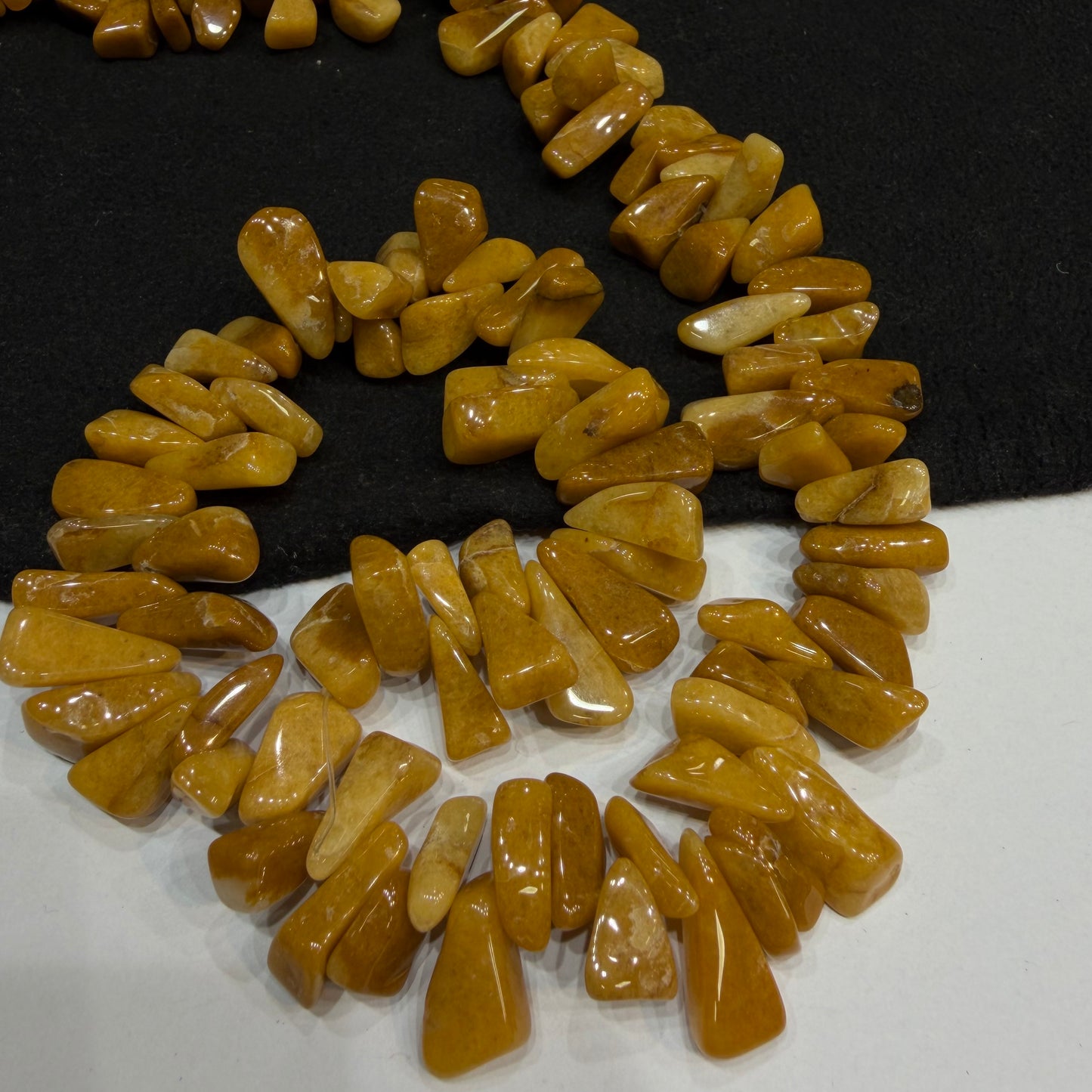 Nugget Uncut Stones Beads 1 String