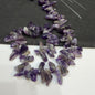 Amethyst Uncut Stones Beads 1 String