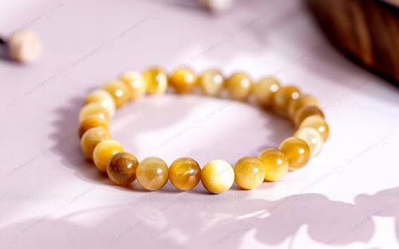 Cat eye high quality round shape beads 8mm 1 string.