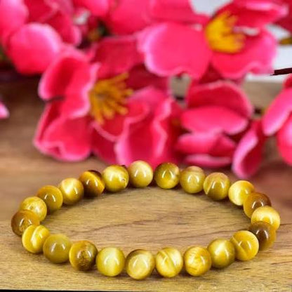 Cat eye high quality round shape beads 8mm 1 string.