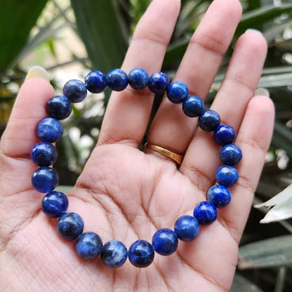 Lapis high quality round shape 8mm 1 string.