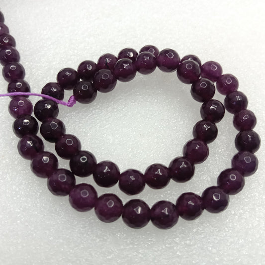 Dark Purple High Quality agate Round Beads 6mm 1 string(60pcs)