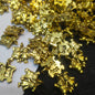 Fancy gold-plated couples charm 14mm 1 pkt 60 pcs.